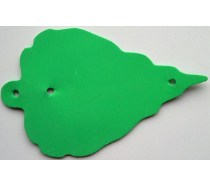 LEGO Green Foam Part Belville Leaf 19 x 12 with 3 Holes