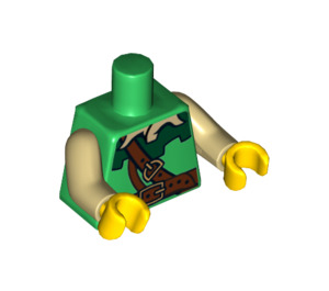 LEGO зелено Forestman Торс (973 / 88585)