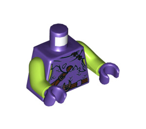 LEGO Green Goblin Minifig Torso (973 / 76382)