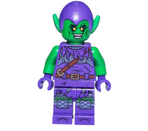 LEGO Grün Goblin mit Leuchtendes Grün Skin und Printed Beine Minifigur