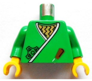 LEGO Grün Grün Ninja Prinzessin Torso (973)