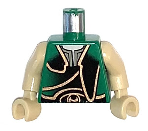 LEGO Groen Gungan Soldier Torso (973)