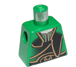 LEGO Groen Gungan Soldaat Torso zonder armen (973)