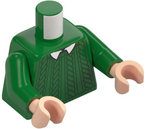 LEGO Grön Harry Potter med Grön Jumper Minifigur Kropp (973 / 76382)