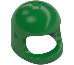 LEGO Green Helmet with Thick Chin Strap (50665)