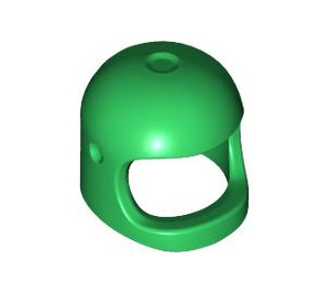 LEGO Green Helmet with Thick Chin Strap (50665)