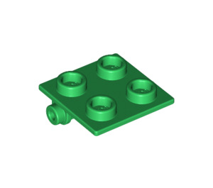 LEGO Green Hinge 2 x 2 Top (6134)