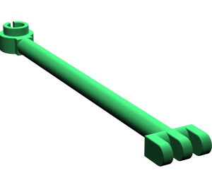 LEGO Green Hinge Bar 8 with Split Bar Holder (4319)