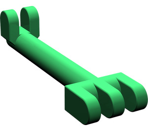 LEGO Green Hinge Bar with Fingers (2880)