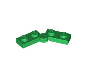 LEGO Vert Charnière assiette 1 x 4 (1927 / 19954)