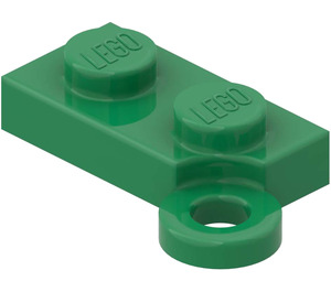 LEGO Verde Bisagra Placa 1 x 4 Base (2429)