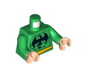 LEGO Verde Iron Fist Busto (973 / 76382)