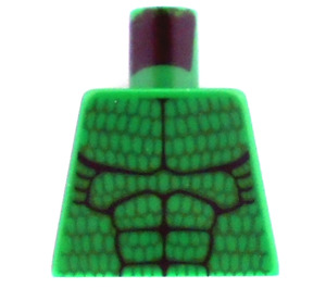 LEGO Verde Killer Croc Busti senza braccia (973)