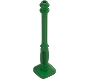 LEGO Green Lamp Post 2 x 2 x 7 with 4 Base Grooves (11062)