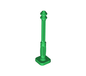 LEGO Green Lamp Post 2 x 2 x 7 with 4 Base Grooves (11062)
