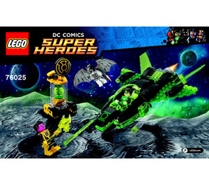 LEGO Green Lantern vs. Sinestro Set 76025 Instructions