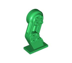 LEGO Vert Grand Jambe avec Épingle - La gauche (70946)