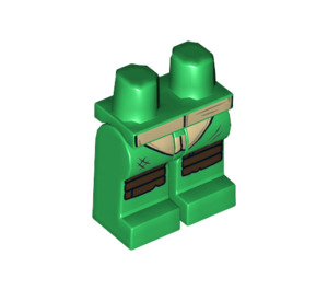 LEGO Verde Leonardo Minifigure Fianchi e gambe (3815 / 17525)