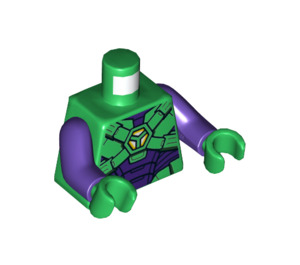 LEGO Green Lex Luthor Minifig Torso (973 / 76382)