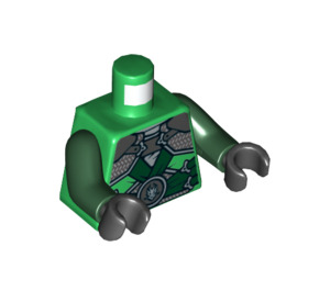 LEGO Grøn Lloyd Garmadon (70728) Minifig Torso (973 / 76382)