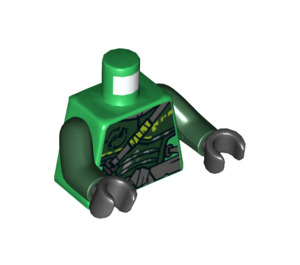 LEGO Grün Lloyd Minifig Torso (973 / 76382)