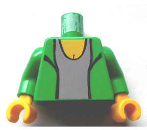 LEGO Zelená Mary Jane s Zelená Bunda Trup (973)