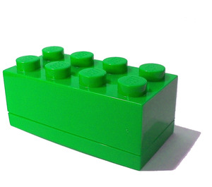 LEGO Green Mini 2x4 Storage Brick (4012)