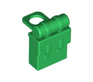 LEGO Green Minifig Backpack Non-Opening (2524)