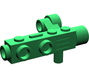 LEGO Green Minifig Camera with Side Sight (4360)