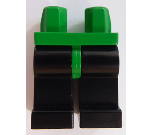 LEGO Verde Minifigure Fianchi con Nero Gambe (73200 / 88584)