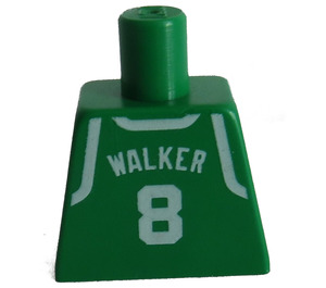 LEGO Grøn Minifigur NBA Torso med NBA Boston Celtics #8