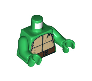 LEGO Green Minifigure Torso Teenage Mutant Ninja Turtle (973 / 76382)