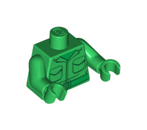 LEGO Vert Minifigure Torse Toy Soldier Jacket avec Pockets (973 / 76382)
