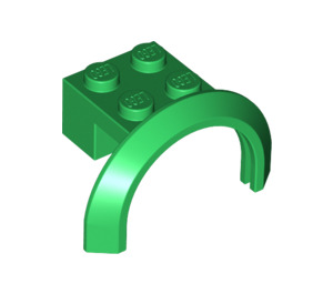 LEGO Vert Garde-boue Brique 2 x 2 avec Roue Arche
  (50745)