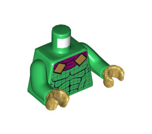 LEGO Groen Mysterio Minifig Torso (973 / 76382)