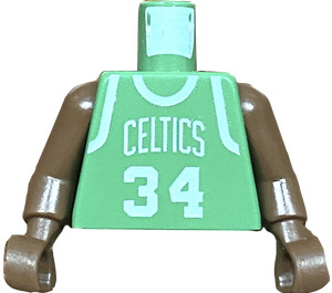 LEGO Groen NBA Paul Pierce, Boston Celtics Torso