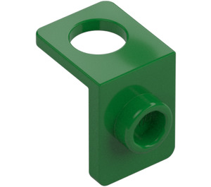 LEGO Green Neck Bracket with Stud with Thicker Back Wall (28974)