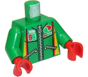 LEGO Green Octan Team 96 City Torso (973)