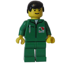 LEGO Green Octan Worker Minifigure