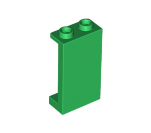 LEGO Groen Paneel 1 x 2 x 3 met zijsteunen - holle noppen (35340 / 87544)