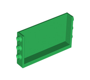 LEGO Vert Panneau 1 x 6 x 3 avec Goujons latéraux (98280)