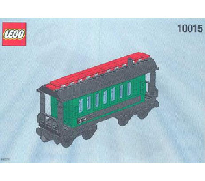 LEGO Green Passenger Wagon Set 10015 Instructions