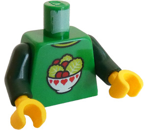 LEGO Green Peapod Costume Girl Minifig Torso (973 / 76382)