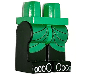 LEGO Green Pharaoh Hotep Minifigure Hips and Legs (3815)