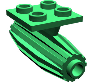 LEGO Groen Plaat 2 x 2 met Straalmotor (4229)