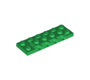 LEGO Groen Plaat 2 x 6 x 0.7 met 4 Studs Aan Kant (72132 / 87609)