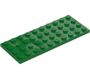 LEGO зелено Плоча 4 x 10 (3030)