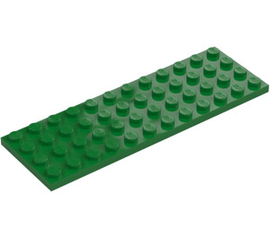 LEGO Grøn Plade 4 x 12 (3029)