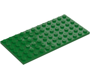 LEGO Vert assiette 6 x 12 (3028)