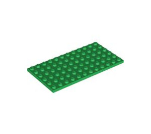 LEGO Vert assiette 6 x 12 (3028)